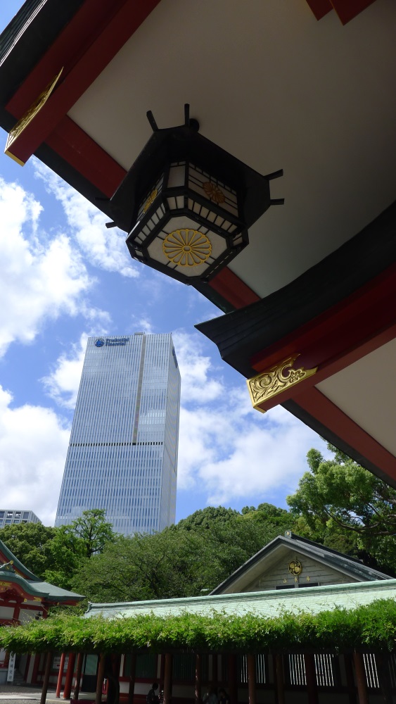 画像　日枝神社の境内の様子２