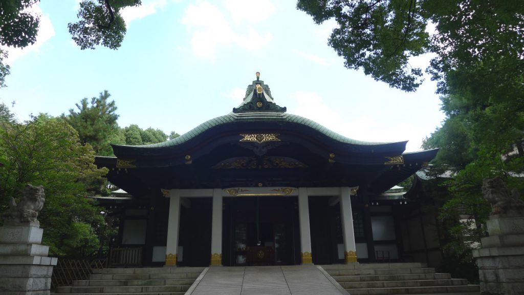 画像　王子神社の拝殿